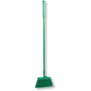 Sparta Flagged Bristle Angle Broom with Handle 56  Green 41082EC09